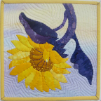 Opposites-Attract-Sunflower-fibre-9x9-Judith-Panson